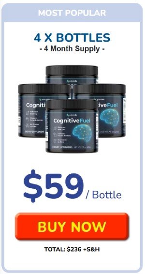 Buy CognitiveFuel 4 bottles for better focus and clarity