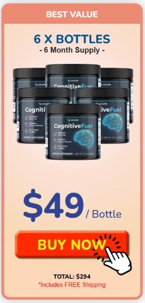 Buy CognitiveFuel 6 Bottles
